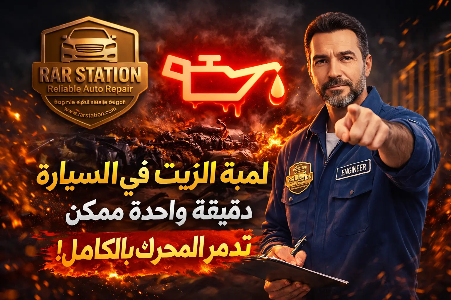Low Oil Pressure Warning