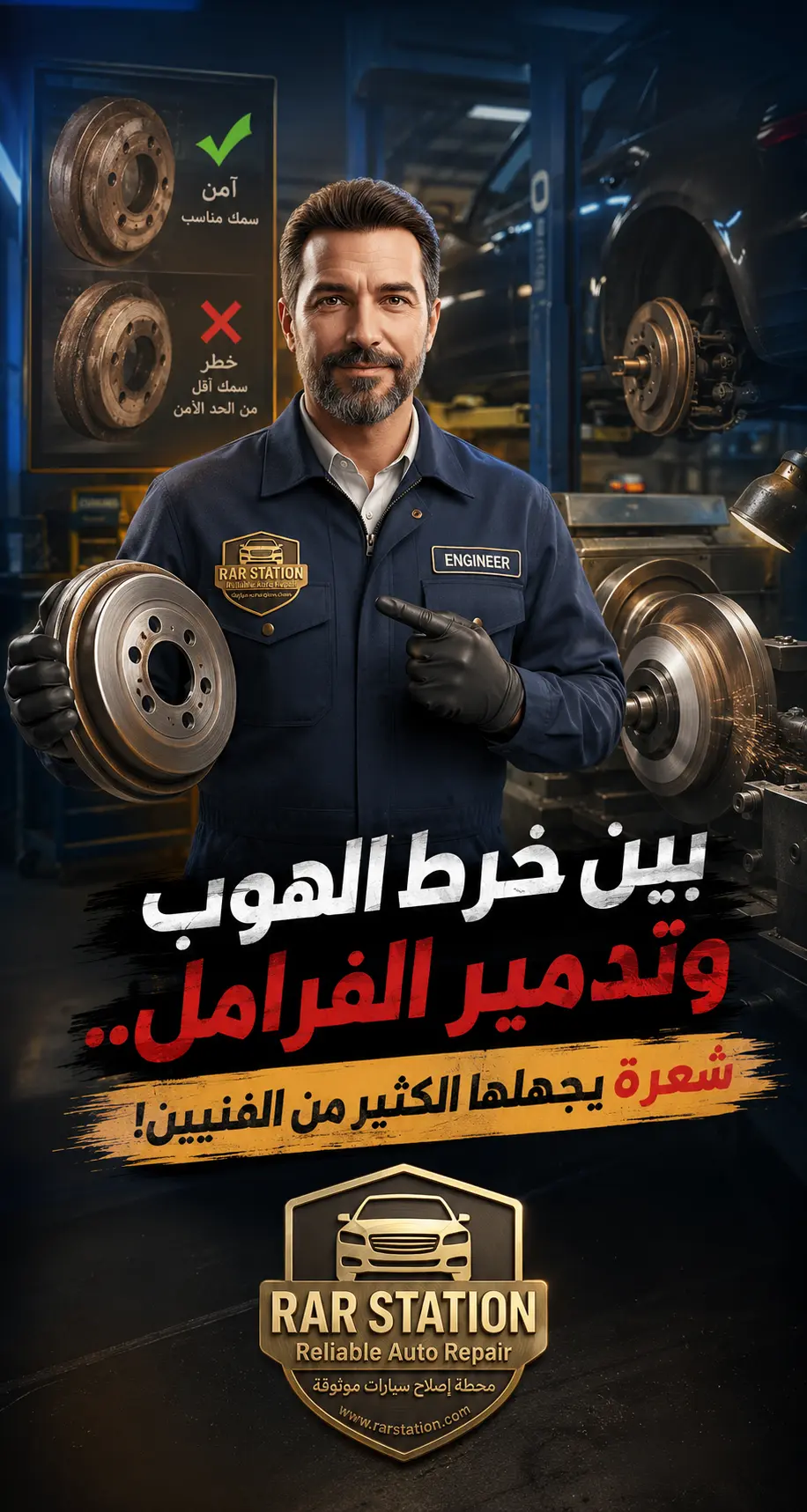 Brake Disc Turning